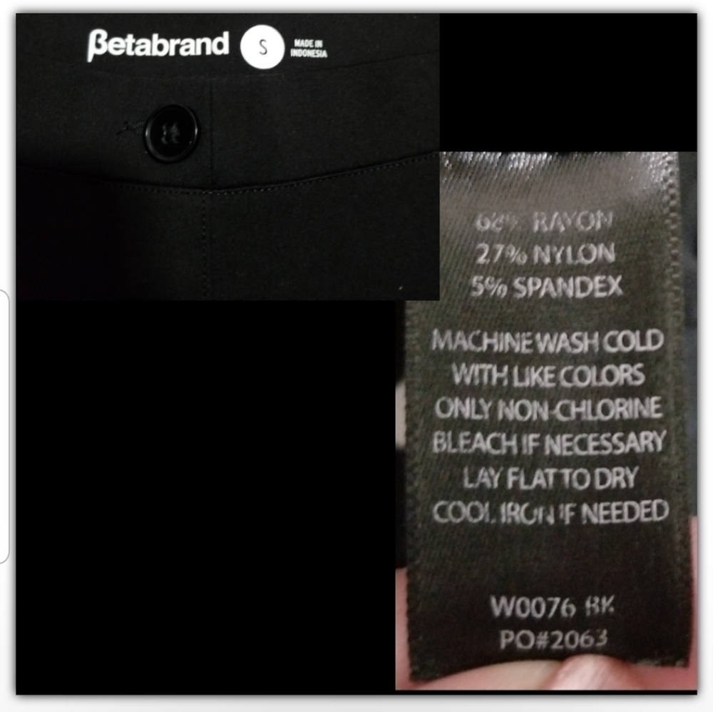 Betabrand pants size small - Picture 3 of 3